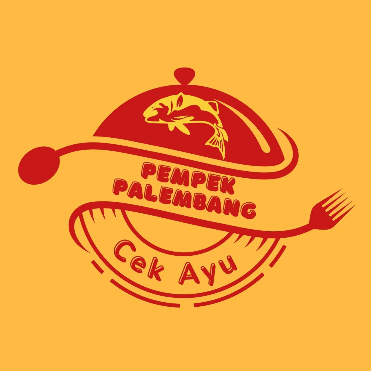 Logo Pempek Palembang Cek Ayu